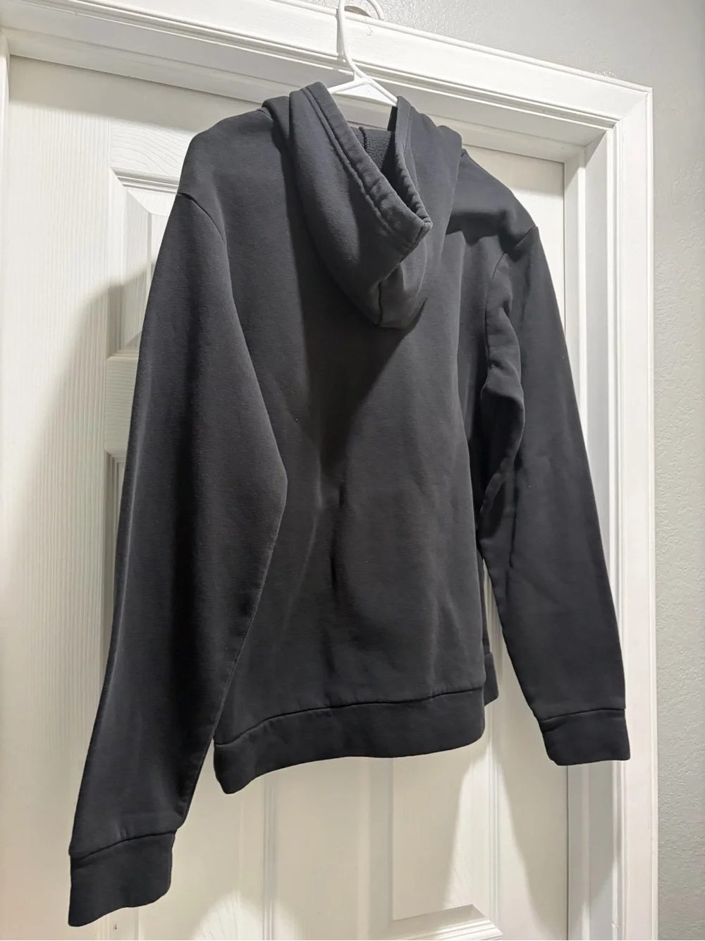 adidas Golf Black Pullover Hoodie with Logo Tag